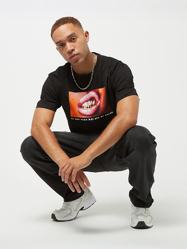 Mister Tee, El Oro Tee, black, Image 3 of 3