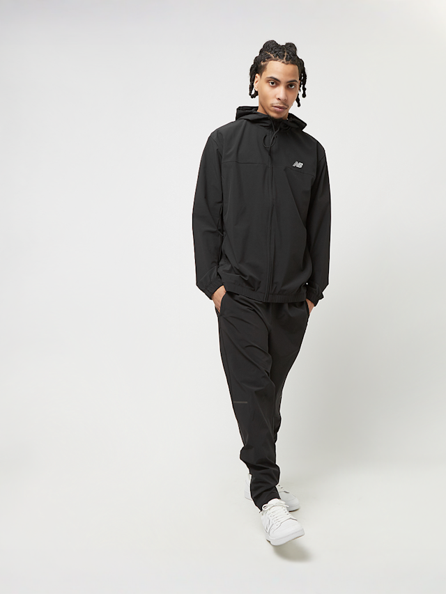 New Balance, Active Stretch Woven Slim Pant, black, Image 7 of 7