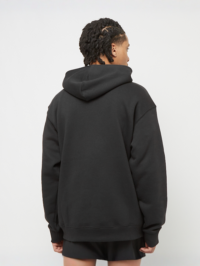 New Balance, Small Logo Brushed Hoodie, black, Image 2 of 4