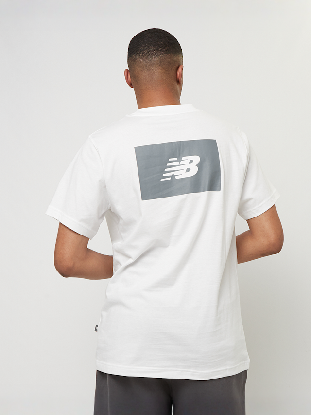 New Balance, Logo Tee, white, Image 1 of 5