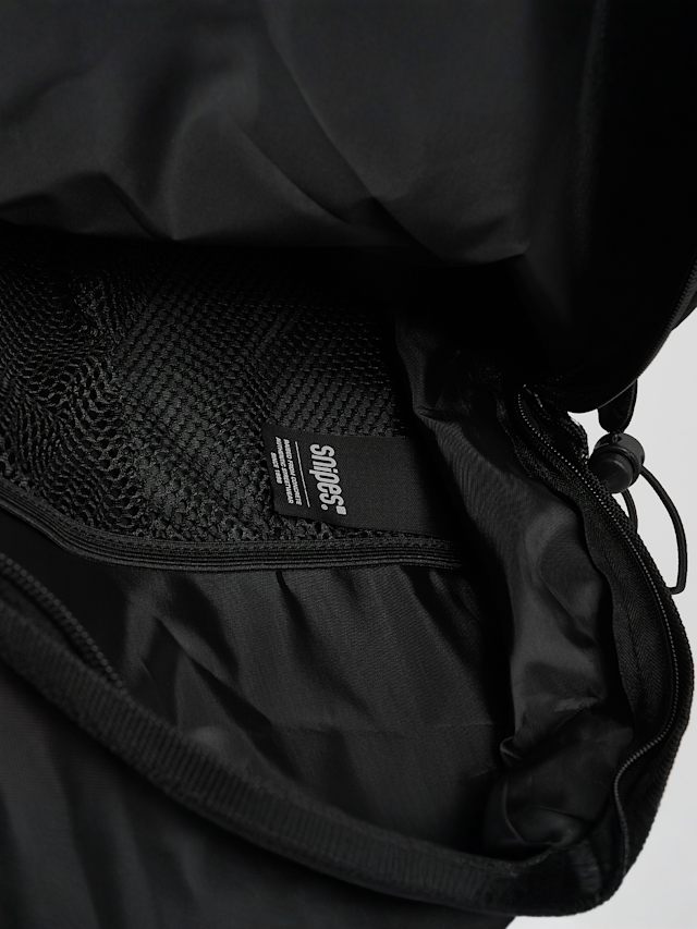 SNIPES, Medium Basic Logo Drawstring Skate Backpack, black, Image 5 of 5