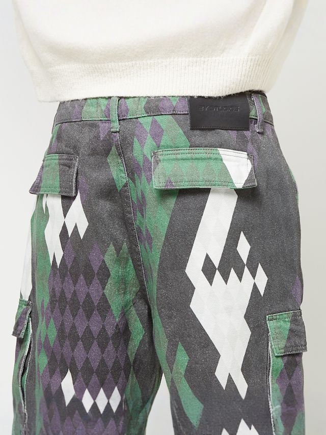 2Y STUDIOS, Kiran 4-Pocket Cargo Pants, green, Image 4 of 6