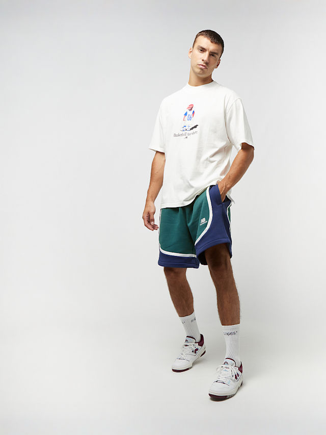 New Balance, Hoops Graphic T-Shirt, white, Image 4 of 4