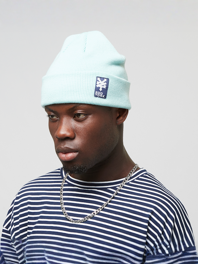 Zoo York, Classic Beanie, turquoise, Image 4 of 4