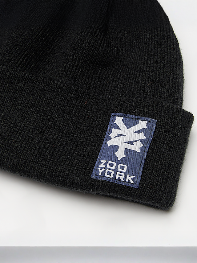 Zoo York, Classic Beanie, black, Image 3 of 4