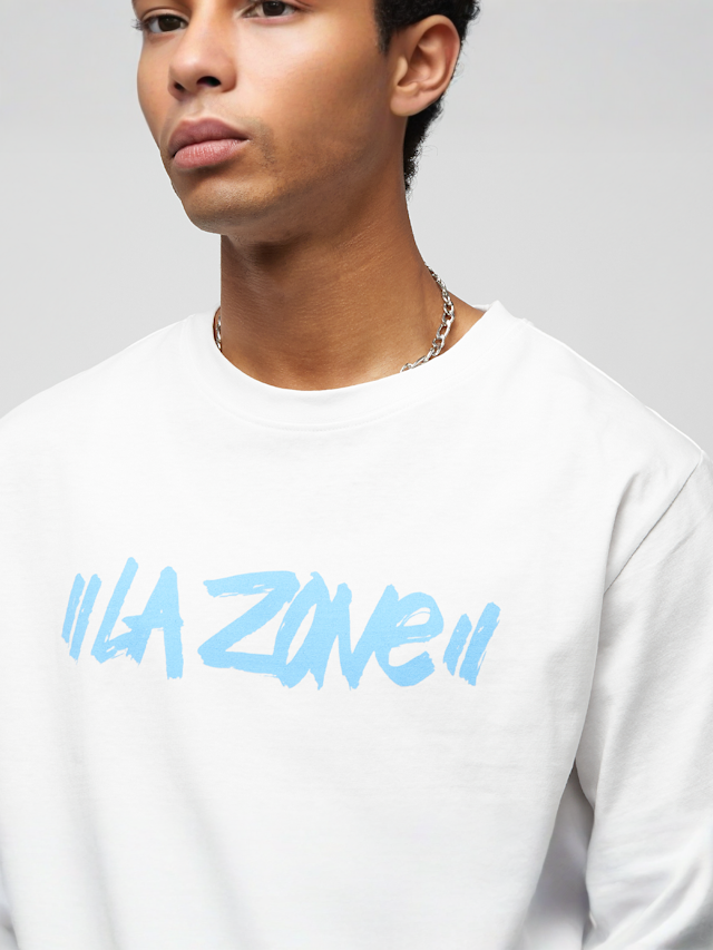 Mister Tee, La Zone Tee, white, Image 3 of 4