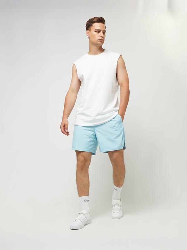 Urban Classics, Basic Running Shorts, blue, Image 4 of 4