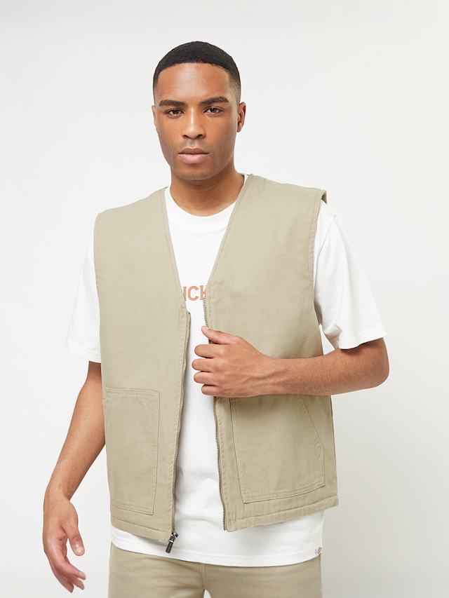Dickies, Duck Canvas Summer Vest, beige, Image 1 of 4