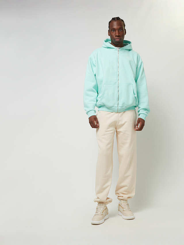 Karl Kani, Small Signature Essential Oversized Zip Hoodie, turquoise, Image 4 of 4