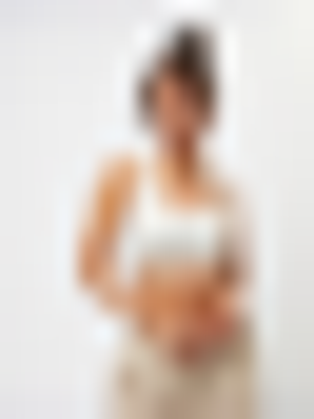 Nike, Sportswear Chill Terry Crop Tank, beige, Image 1 of 4