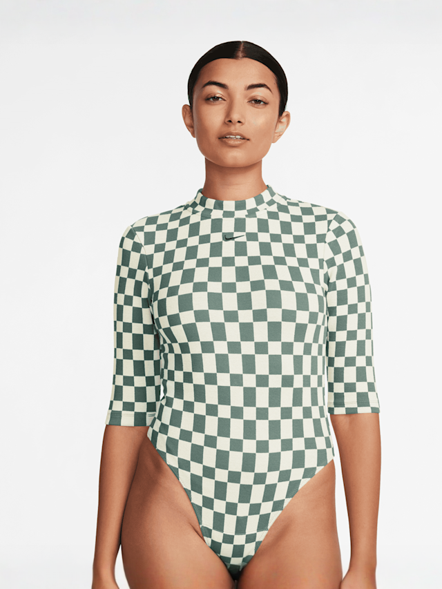 Nike, Sportswear Collection Jacquard-Bodysuit, green, Image 1 of 3