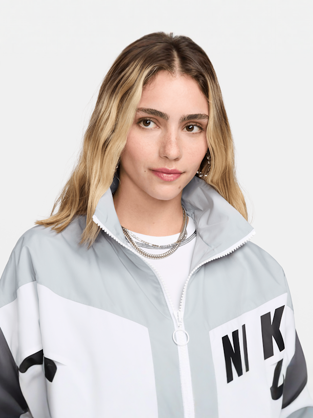Nike, Sportswear Woven Jacket, grey, Image 3 of 7