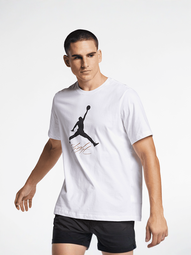 Jordan, Jumpman Flight High Brand Read Tee, white, Image 1 of 4