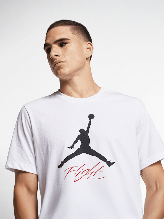 Jordan, Jumpman Flight High Brand Read Tee, white, Image 3 of 4