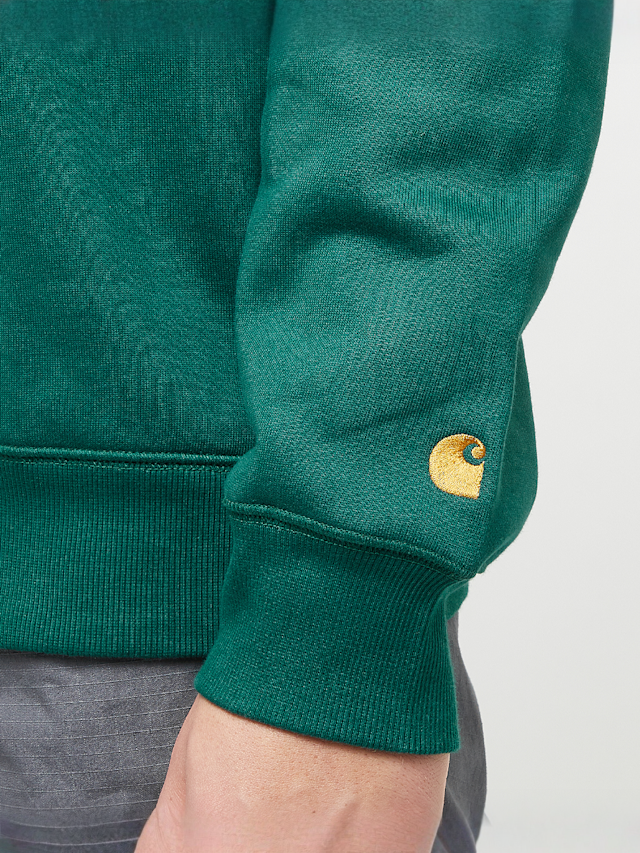 Carhartt WIP, Chase Sweatshirt, green, Image 3 of 4