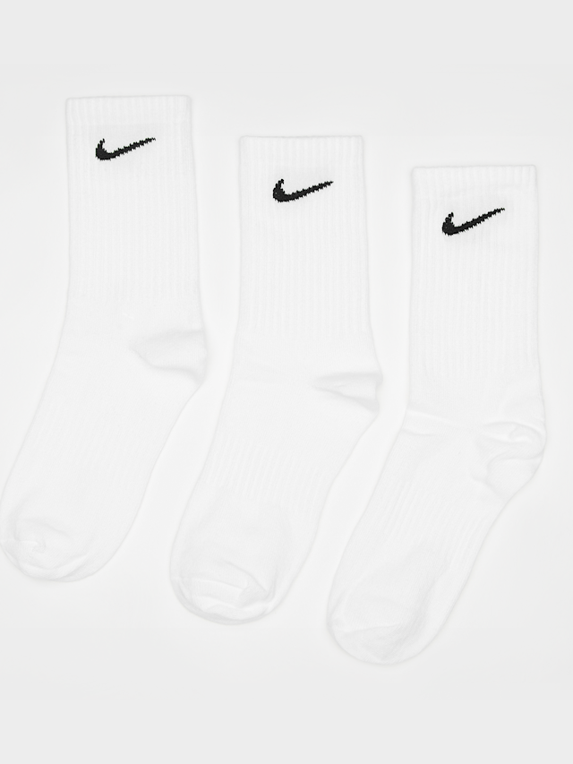 Nike, 3 PACK - Everyday Cushion Crew Lightweight Socks, white, Image 1 of 2