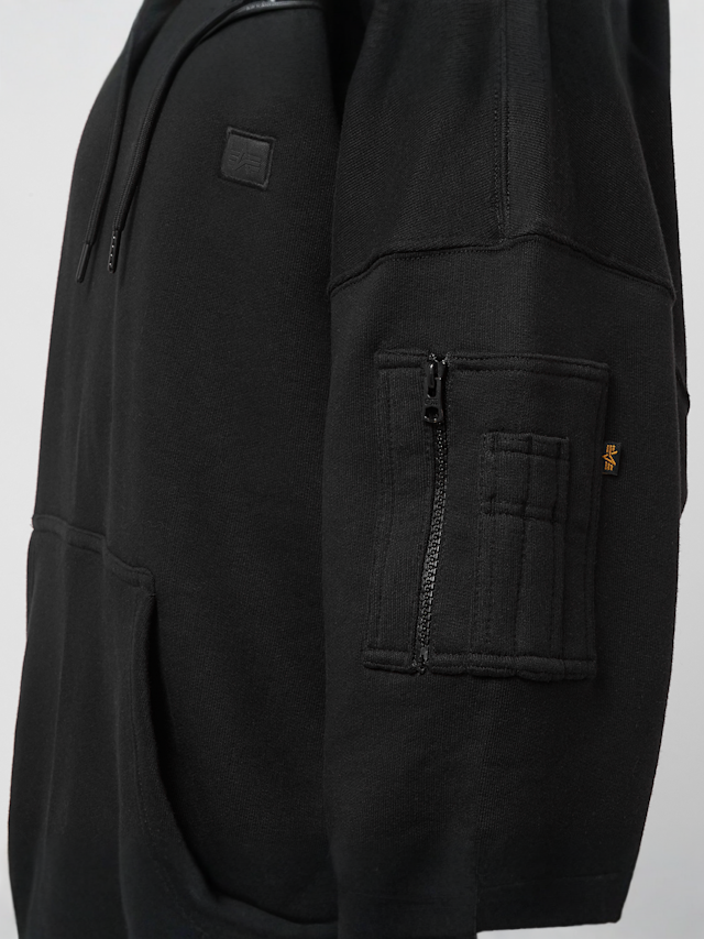 Alpha Industries, Essentials RL Hoody, black, Image 4 of 5