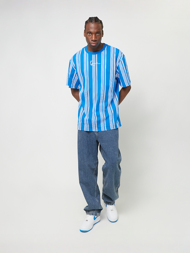 Karl Kani, Small Signature Striped Tee, blue, Image 4 of 4
