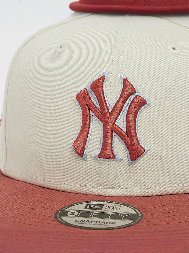 New Era, 9Fifty Patch MLB New York Yankees, beige, Image 5 of 5