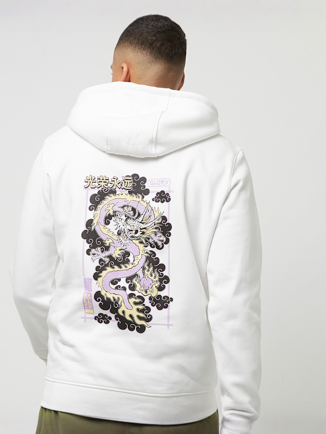 Mister Tee, Glory Dragon V2 Hoody, white, Image 1 of 5