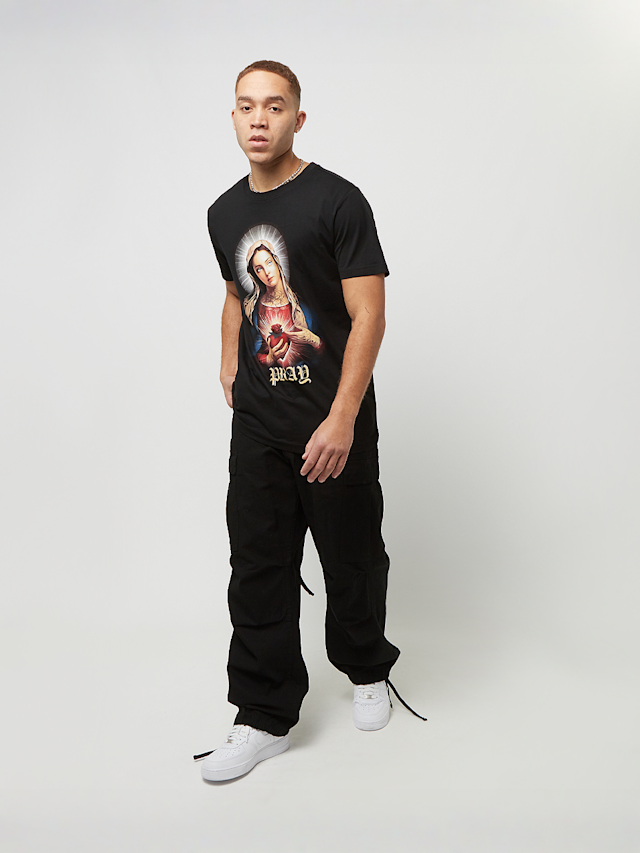 Mister Tee, Praying Mary Tee, black, Image 4 of 4