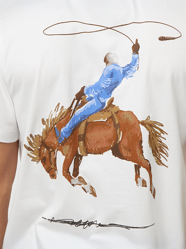 Mister Tee, Live In The Moment Tee, white, Image 4 of 5