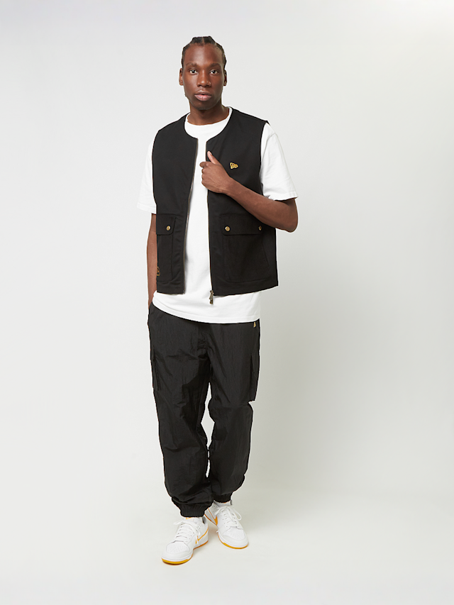 New Era, Woven Trackpant, black, Image 4 of 4