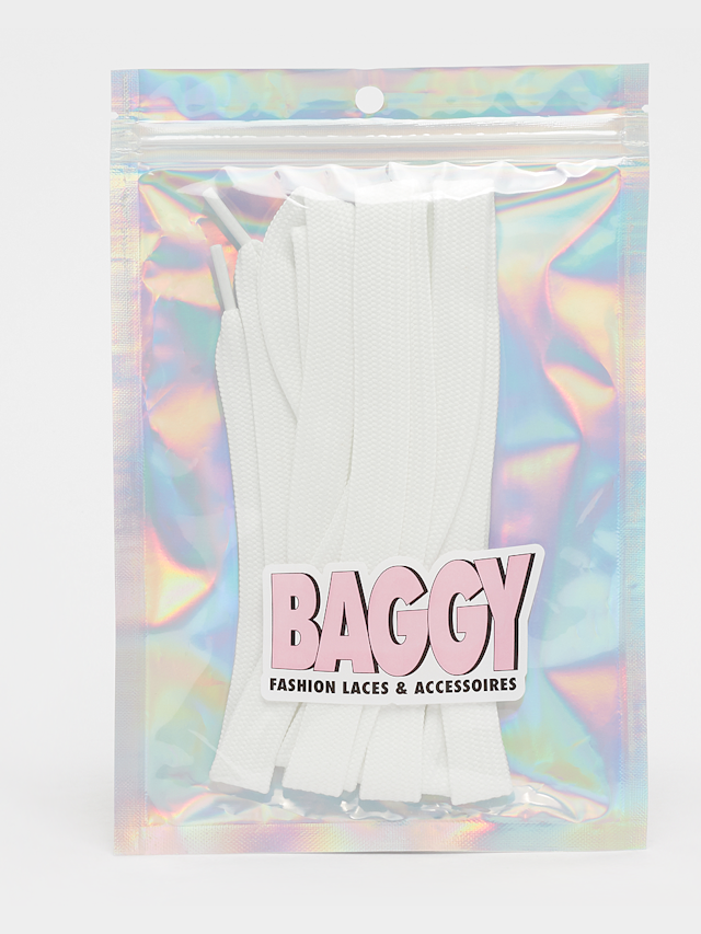 BAGGY, Fat Laces 2 Layer 140cm, white, Image 1 of 2