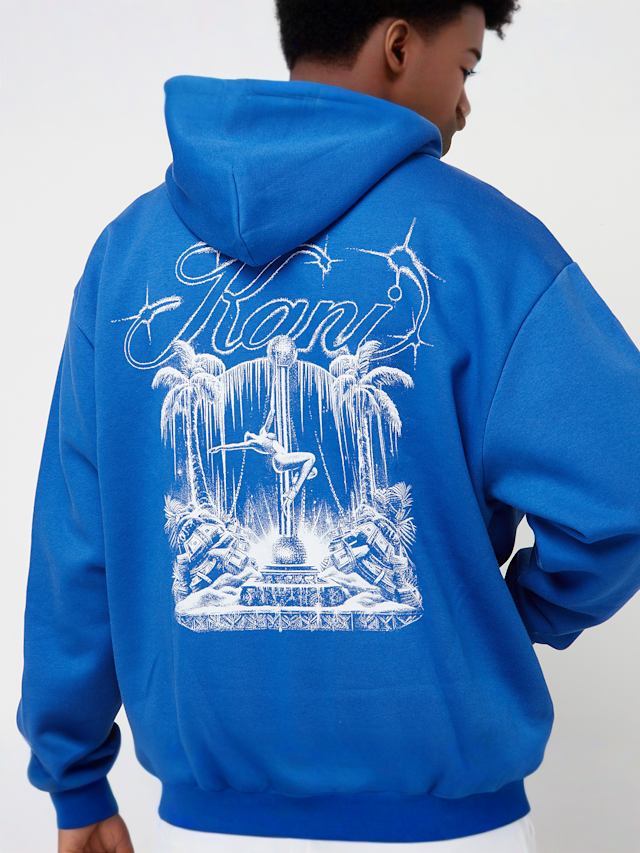 Karl Kani, Icy Dancer Backprint Hoodie, blue, Image 4 of 5