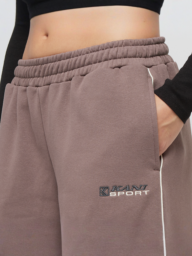 Karl Kani, Sport Relaxed Oversized Sweatpants, beige, Image 5 of 6