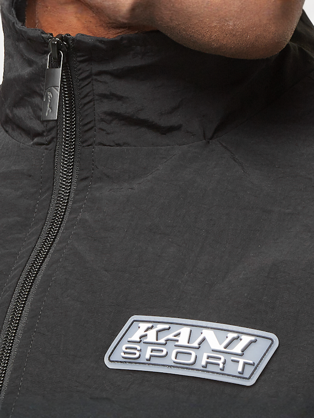 Karl Kani, Sport Patch Essential Trackjacket, black, Image 3 of 4