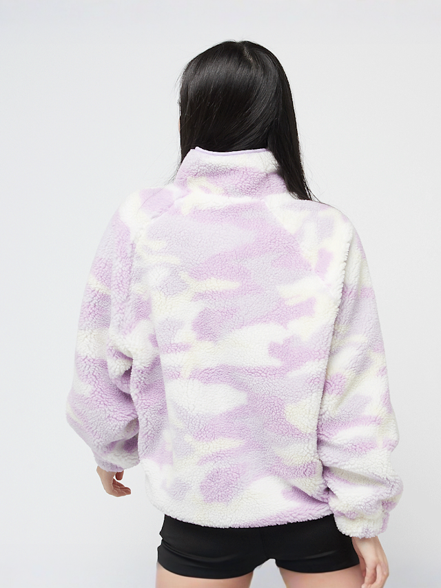 Karl Kani, Chest Signature Teddy Block Trackjacket, purple, Image 2 of 4