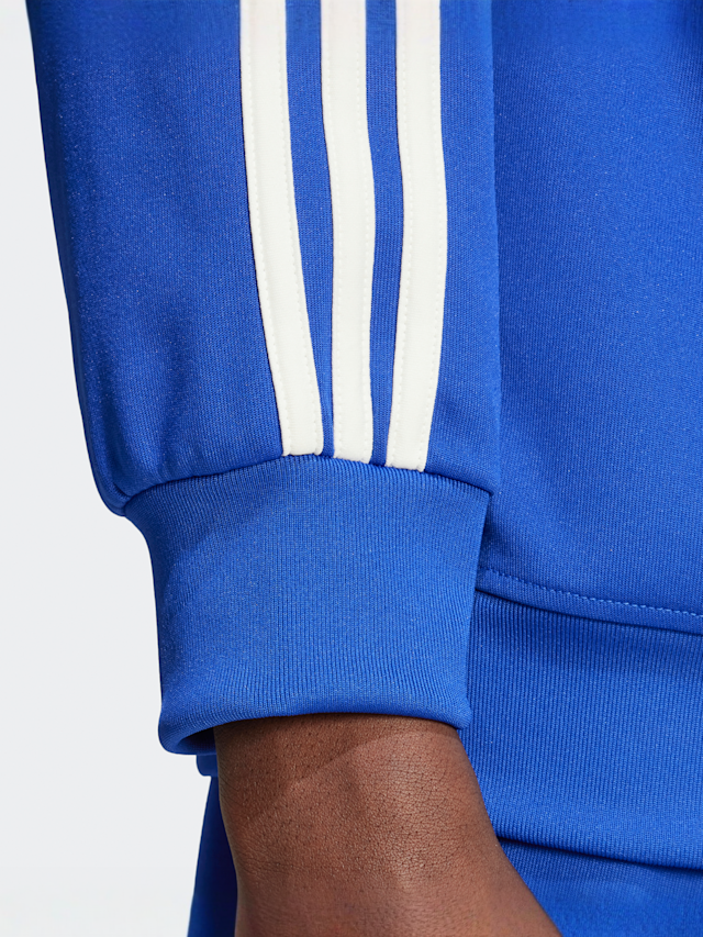 adidas Originals, Adicolor Funnel Neck Track Top, blue, Image 4 of 5