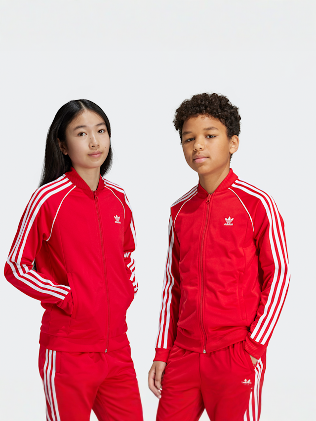 adidas Originals, Superstar Track Jacket, red, Image 1 of 5