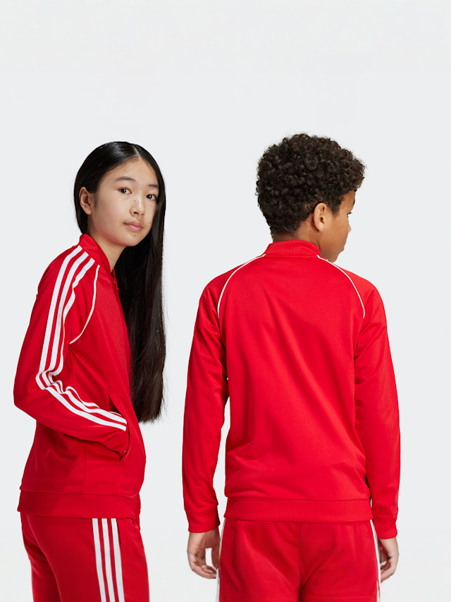 adidas Originals, Superstar Track Jacket, red, Image 2 of 5