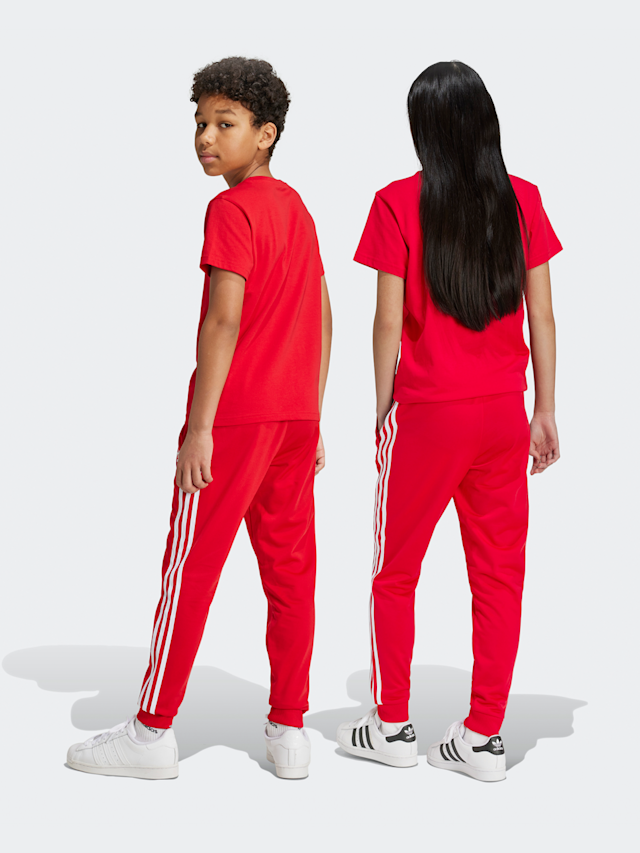 adidas Originals, Superstar Track Pants, red, Image 3 of 4