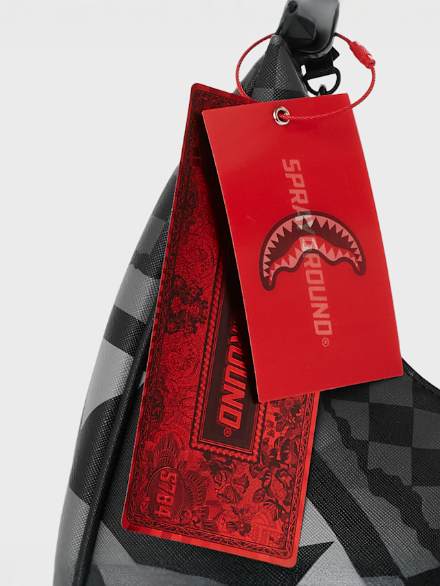 SPRAYGROUND, Split Up Camo Tear Vice Shoulder Bag camo, grey, Image 4 of 4
