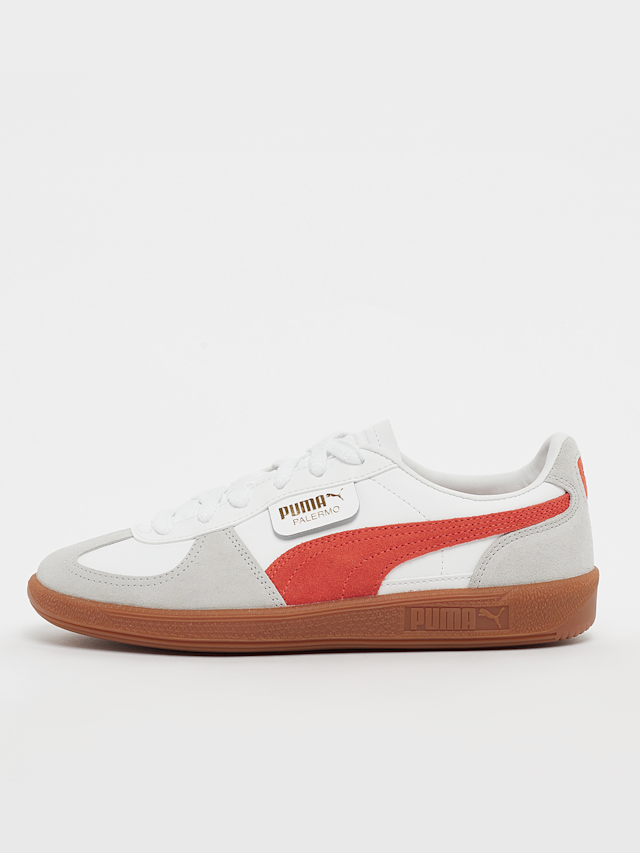 PUMA, Palermo Lth Jr (GS), white, Image 1 of 5