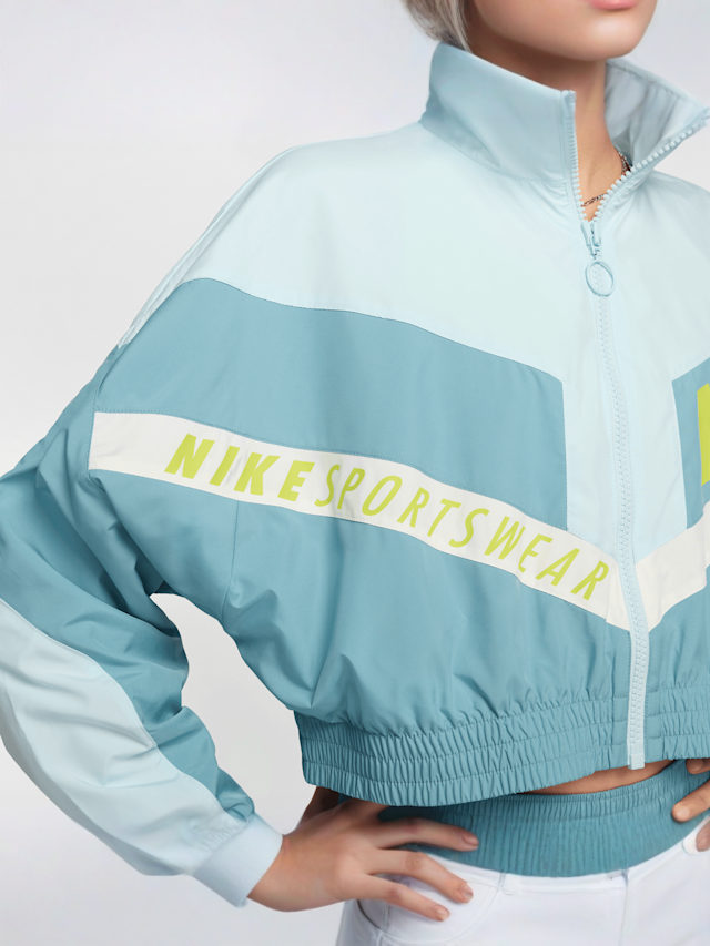 Nike, Sportswear Woven Jacket, blue, Image 6 of 8