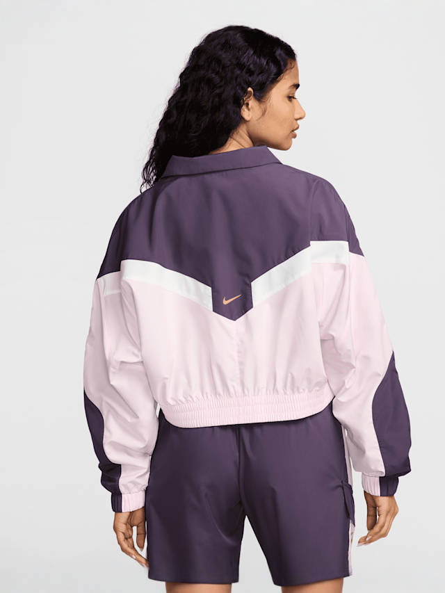 Nike, Sportswear Woven Jacket, purple, Image 2 of 8