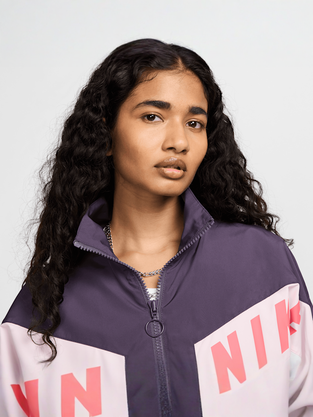 Nike, Sportswear Woven Jacket, purple, Image 3 of 8