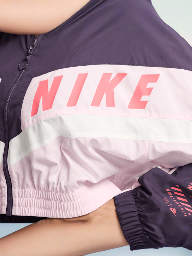 Nike, Sportswear Woven Jacket, purple, Image 4 of 8