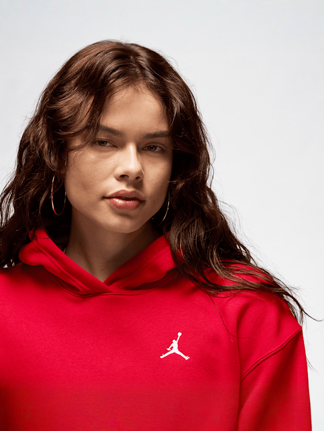 Jordan, Brooklyn Fleece Pullover 24, red, Image 3 of 7