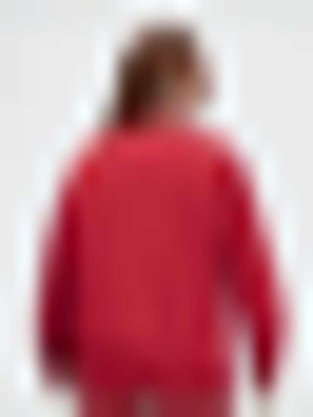 Jordan, Brooklyn Fleece Crew-Neck Sweatshirt, red, Image 2 of 5