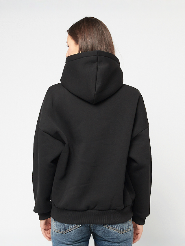 Felicious, FELI Basic Hoodie, black, Image 2 of 4