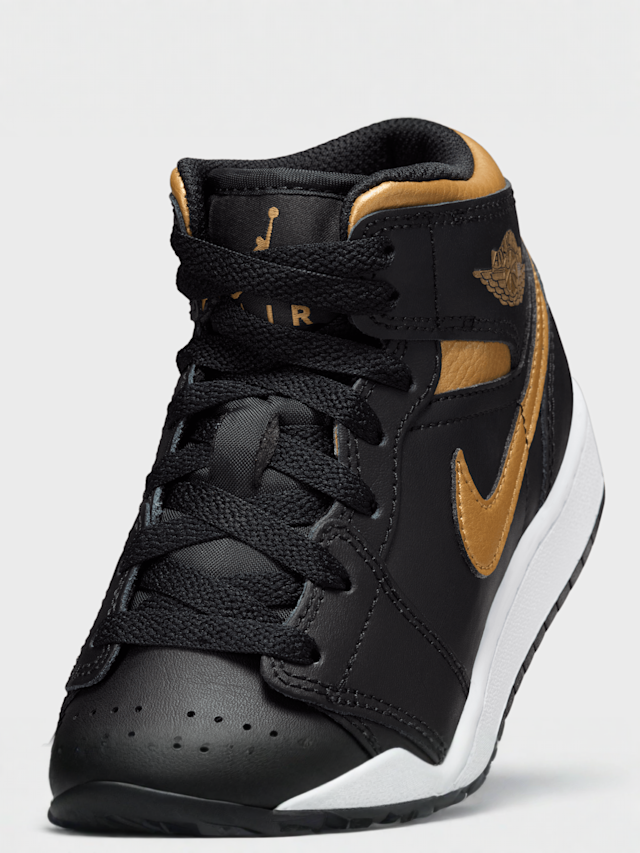 Jordan, Air Jordan 1 Mid (GS), black, Image 7 of 8
