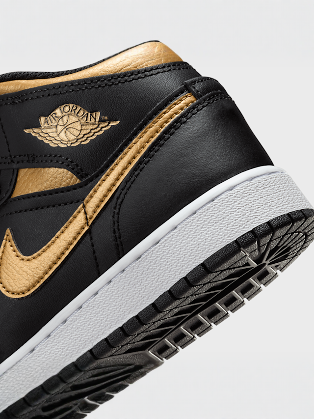 Jordan, Air Jordan 1 Mid (GS), black, Image 8 of 8