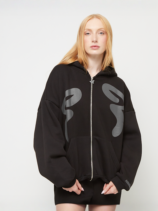 Felicious, Oversized Sweatjacke, black, Image 1 of 6