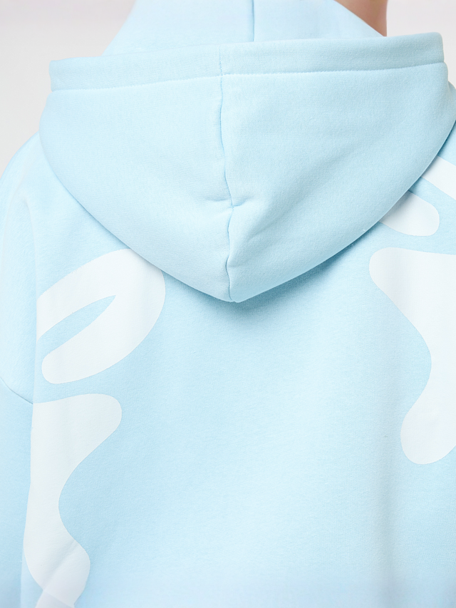 Felicious, Feli Oversized Sweatjacket, blue, Image 4 of 5