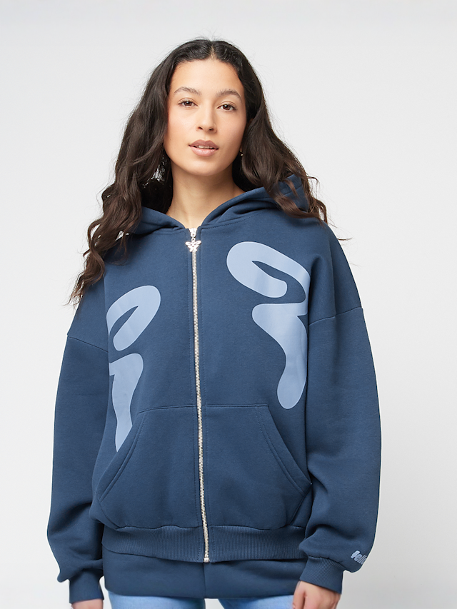 Felicious, Oversized Sweat Jacket, blue, Image 1 of 5
